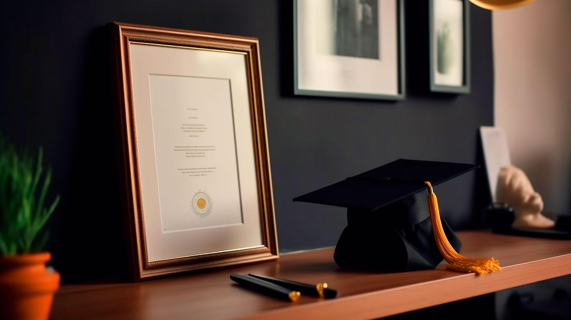 Diplomas, Keepsakes Framed